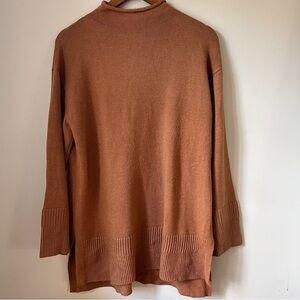 Moth Rust Cowl Neck Sweater